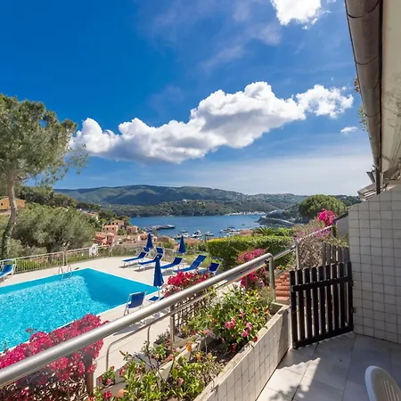 Il Porto Bilocale 11 Con Piscina - Goelba Apartment *