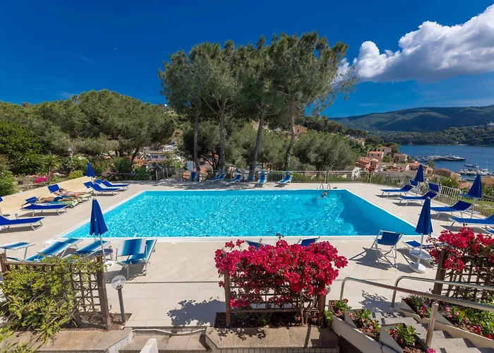 Il Porto Bilocale 11 Con Piscina - Goelba Lejlighed Porto Azzurro